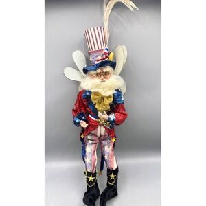 Mark Roberts Yankee Doodle Dandy Uncle Sam 18" Fairy 51-11876 Patriotic July 4th